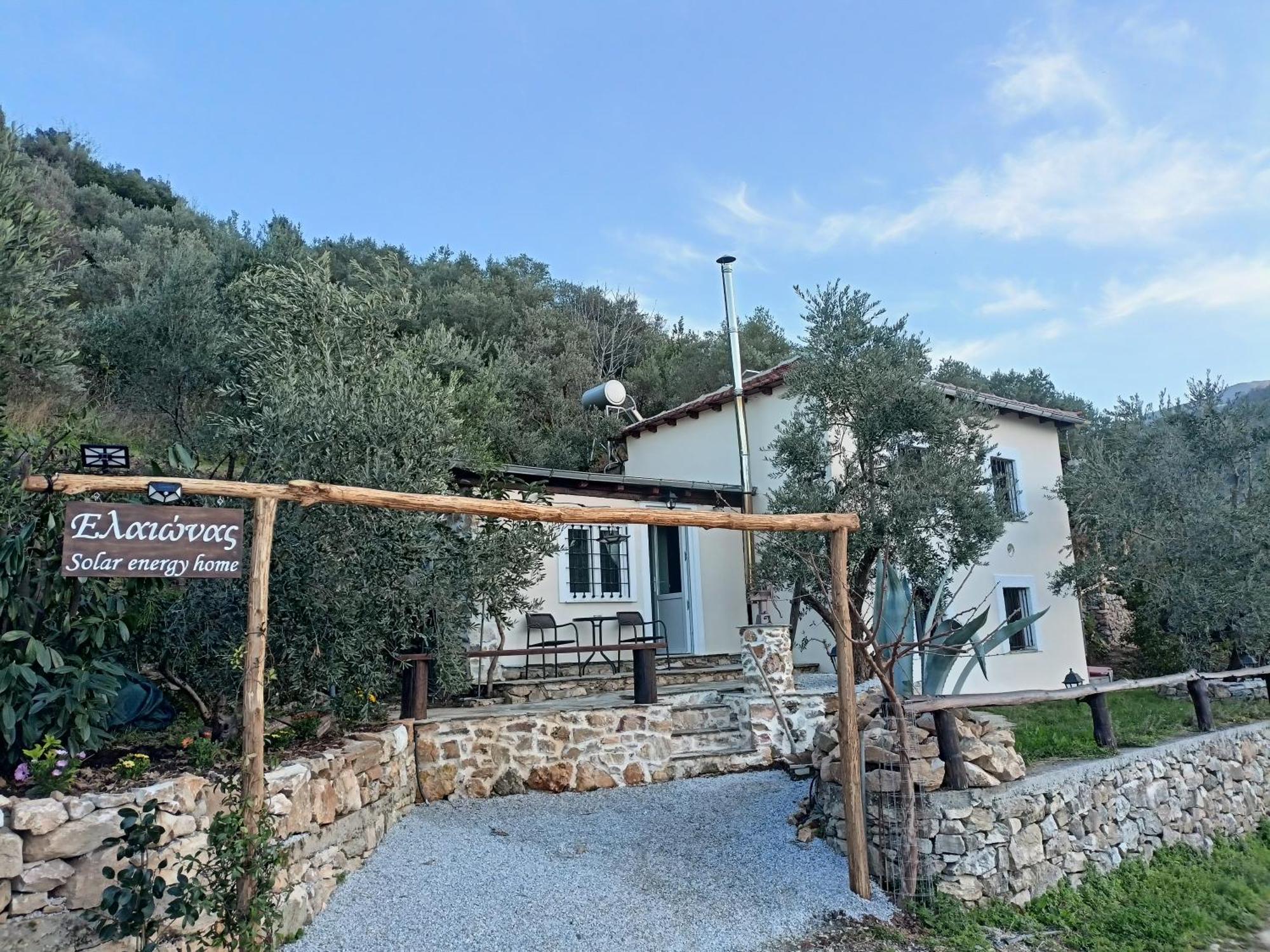 Villa Ελαιώνας - Solar Energy House à Chorefton Extérieur photo